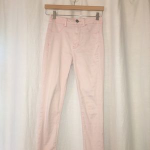 American Eagle Pink High Rise Jegging - Size 4